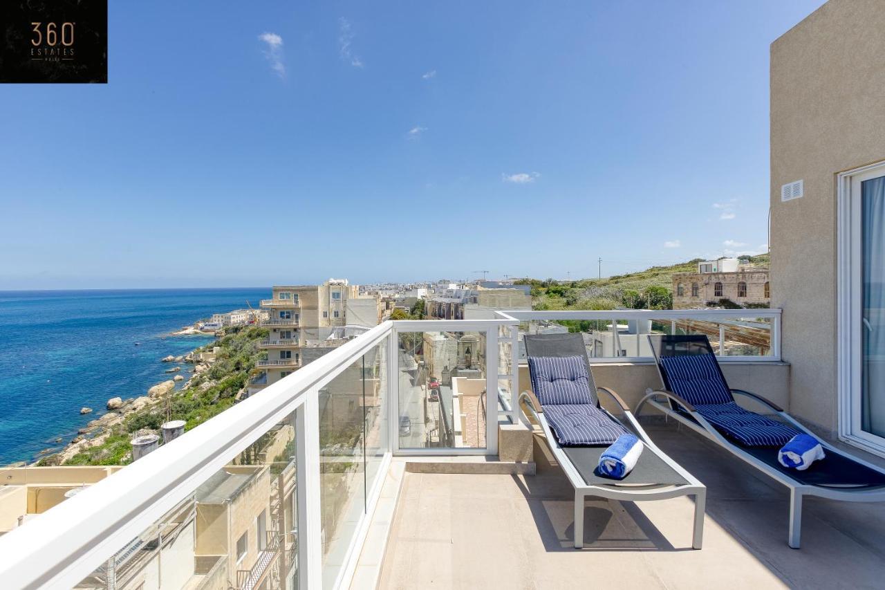 Lux Sea Front Penthouse With Breathtaking Views In St Pauls By 360 Estates Apartman San Pawl il-Baħar Kültér fotó